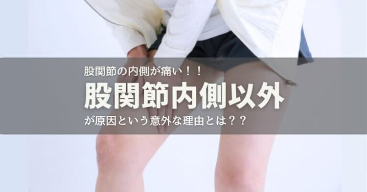 股関節の内側が痛い