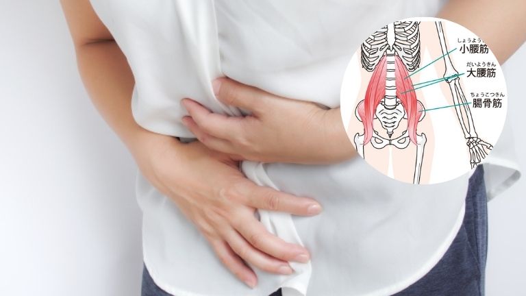 腸腰筋のロックと腰痛